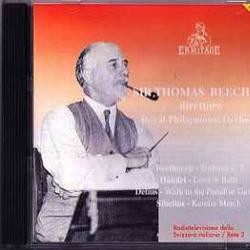 SIR THOMAS BEECHAM Beethoven, Sinfonia N. 7 - Händel, Love In Bath - Delius, Walk To The Paradise Garden - Sibelius, Karelia March Фирменный CD 