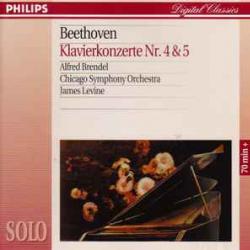 BEETHOVEN Klavierkonzerte Nr. 4 & 5 Фирменный CD 