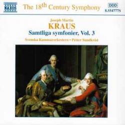 KRAUS Samtliga Symfonier, Vol. 3 Фирменный CD 