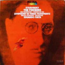 STRAVINSKY The Firebird • Der Feuervogel • L'Oiseau De Feu / Symphony In Three Movements Виниловая пластинка 