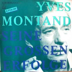 YVES MONTAND Seine Grossen Erfolge - 2.Folge Виниловая пластинка 
