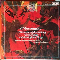 MUSSORGSKY Bilder Einer Ausstellung / Eine Nacht Auf Dem Kahlen Berge Виниловая пластинка 