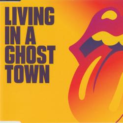 ROLLING STONES LIVING IN A GHOST TOWN Фирменный CD 