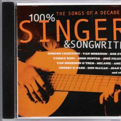 VARIOUS 100% Singer & Songwriter Фирменный CD 