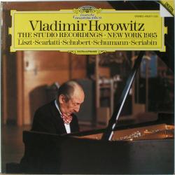 VLADIMIR HOROWITZ The Studio Recordings - New York 1985: Liszt · Scarlatti · Schubert · Schumann · Scriabin Фирменный CD 
