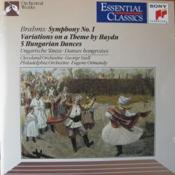 BRAHMS Symphony No.1 · Variations On A Theme By Haydn · 5 Hungarian Dances Фирменный CD 