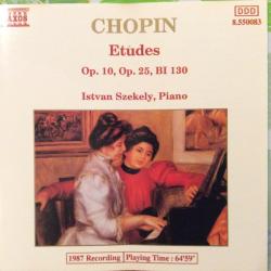 CHOPIN Etudes Op. 10, Op. 25 & BI 130 Фирменный CD 
