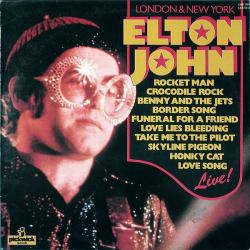 ELTON JOHN LONDON & NEW YORK Виниловая пластинка 
