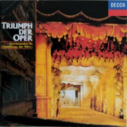 VARIOUS Triumph Der Oper - Sternstunden Im »Opernhaus Der Welt« Фирменный CD 