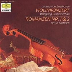 Ludwig van Beethoven - Wolfgang Schneiderhan, David Oistrach Violinkonzert/Romanzen Nr. 1 & 2 Фирменный CD 