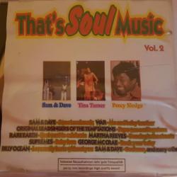 VARIOUS That's Soul Music Vol. 2 Фирменный CD 