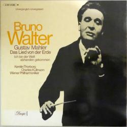 MAHLER Das Lied Von Der Erde; Ich Bin Der Welt Abhanden Gekommen Виниловая пластинка 