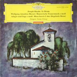 HAYDN, MOZART Te Deum / Mauererische Tauermusik C-Moll / Adagio Und Fuge C-Moll / Missa Brevis C-Dur (Orgelsolo-Messe) Виниловая пластинка 