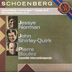 Arnold Schoenberg Lied Der Waldtaube, Serenade Op. 24, Ode To Napoleon Bonaparte Op. 41 Виниловая пластинка 