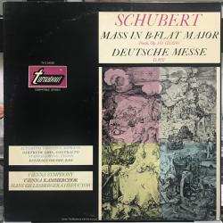 SCHUBERT Mass In B-Flat Major / Deutsche Messe Виниловая пластинка 