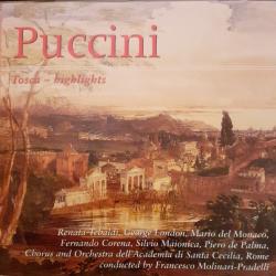 PUCCINI Tosca (Highlights) Фирменный CD 