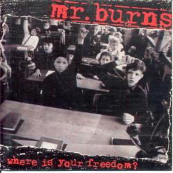 Mr. Burns Where Is Your Freedom? Фирменный CD 