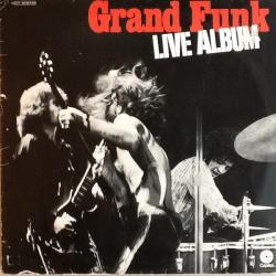 GRAND FUNK RAILROAD Live Album Виниловая пластинка 