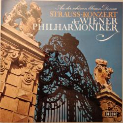 STRAUSS An Der Schönen Blauen Donau - Strauss-Konzert Der Wiener Philharmoniker Виниловая пластинка 