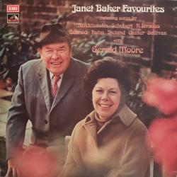 JANET BAKER with GERALD MOORE JANET BAKER FAVOURITES Виниловая пластинка 