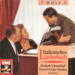 Wolf / Elisabeth Schwarzkopf, Dietrich Fischer-Dieskau Italienisches Liederbuch Фирменный CD 