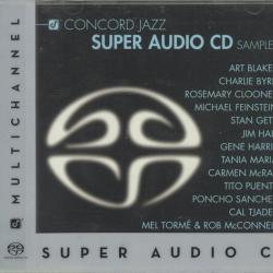 VARIOUS Concord Jazz Super Audio CD Sampler Фирменный CD 