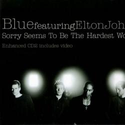 Blue Featuring Elton John Sorry Seems To Be The Hardest Word Фирменный CD 