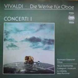 VIVALDI CONCERTI PER OBOE I Виниловая пластинка 