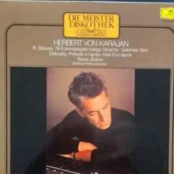 HERBERT VON KARAJAN R. Strauss, Debussy, Ravel Виниловая пластинка 