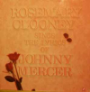 SINGS THE LYRICS OF JOHNNY MERCER
