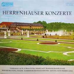 MOZART   MENDELSSOHN Herrenhäuser Konzerte Виниловая пластинка 