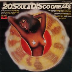 VARIOUS 20 SOUL & DISCO GREATS Виниловая пластинка 