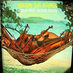 BOSTON POPS   ARTHUR FIEDLER HOLIDAY FOR STRINGS Виниловая пластинка 