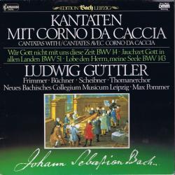 BACH Kantaten Mit Corno Da Caccia Виниловая пластинка 