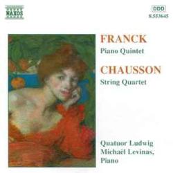 FRANCK   CHAUSSON Piano Quintet / String Quartet Фирменный CD 