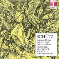 SCHUTZ Psalmen Davids = Psalms Of David = Psaumes De David Фирменный CD 