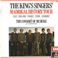 The King's Singers, The Consort Of Musicke, Anthony Rooley Madrigal History Tour Фирменный CD 