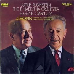 CHOPIN Concerto No. 2 In F Minor / Grand Fantasy On Polish Airs Виниловая пластинка 