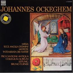 OCKEGHEM Missa "Ecce Ancilla Domine" • Motet "Intemerata Dei Mater" Виниловая пластинка 