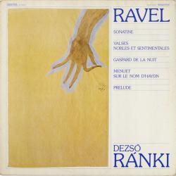 RAVEL Sonatine / Valses Nobles Et Sentimentales / Gaspard De La Nuit / Menuet Sur Le Nom D'Haydn / Prelude Виниловая пластинка 