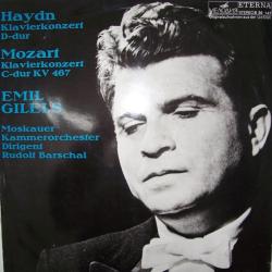 HAYDN   MOZART Klavierkonzert D-dur / Klavierkonzert C-dur KV 467 Виниловая пластинка 