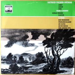 SCHUBERT Dietrich Fischer-Dieskau singt Lieder von Franz Schubert - 2. Folge Виниловая пластинка 