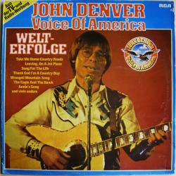 JOHN DENVER VOICE OF AMERICA (WELTERFOLGE) Виниловая пластинка 