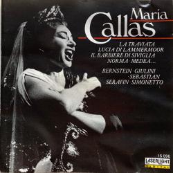 MARIA CALLAS La Traviata - Lucia Di Lammermoor - Il Barbiere Di Siviglia - Norma - Medea Фирменный CD 
