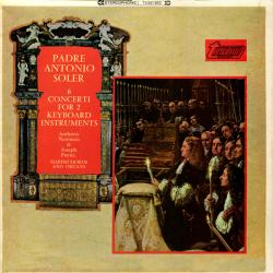 PADRE ANTONIO SOLER 6 Concerti For 2 Keyboards Instruments Виниловая пластинка 