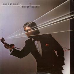 CHRIS DE BURGH MAN ON THE LINE Виниловая пластинка 