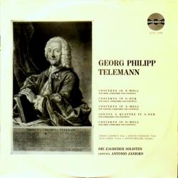 TELEMANN Concertos Виниловая пластинка 
