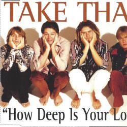 TAKE THAT HOW DEEP IS YOUR LOVE Фирменный CD 