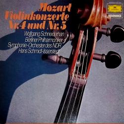 MOZART Violinkonzerte Nr. 4 Und Nr. 5 Виниловая пластинка 
