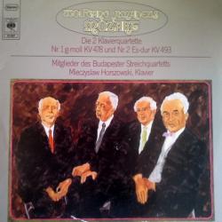 MOZART Die 2 Klavierquartette Виниловая пластинка 